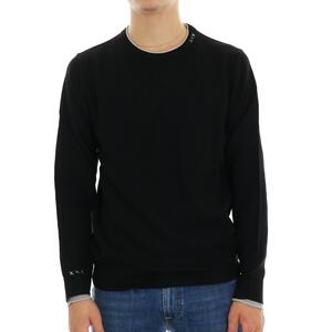 MAGLIA CONTRASTI SEINSE NERO